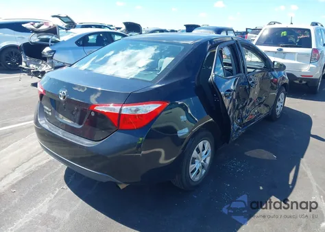 2016 Toyota Corolla L z USA, uszkodzony, nr VIN 2T1BURHE5GC485351